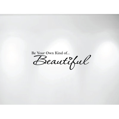 Text & Numbers Non-Wall Damaging Wall Decal