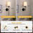 Battery Operated Wall Sconce Set Of 2,White-589346829