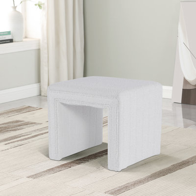 Aurealiz Modern Channel Ottoman by Wade Logan