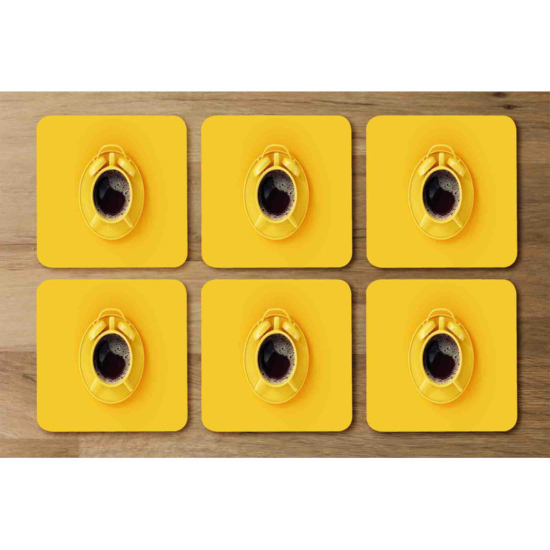 Esterbrook Square 6 Piece Coaster Set