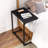 22.8" W C-Shaped Side Table, Small End Table For Couch, Sofa-153458289