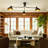 3-Light Semi Flush Mount Ceiling Light