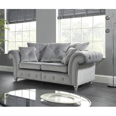Kensington 2 Seater Velvet Sofa