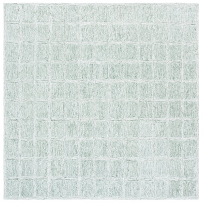 Genre Hand Woven Wool;Cotton Solid Color Rug