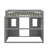 Twin House Loft Bed With Ladder-338598368