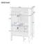Meuble-lavabo en bois 20 po avec lavabo, pieds en bois massif, tablette réglable, tiroir inclinable et design moderne pour les petits espaces