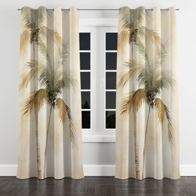 Palmiers tropicaux Jasmyn Minimalisme