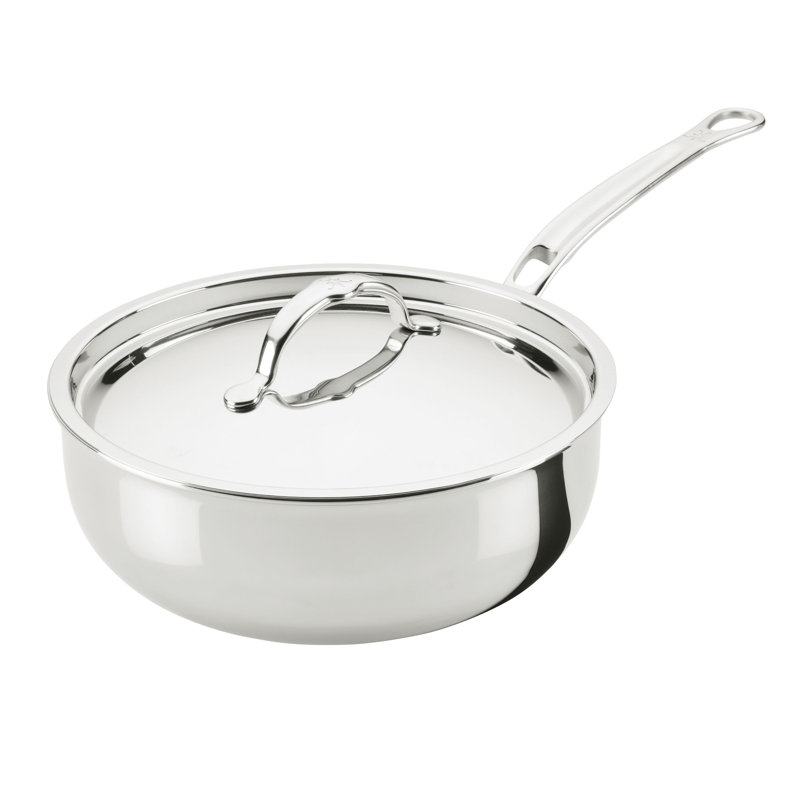 Probond® Luxe 3.5-quart Professional Clad Stainless Steel Essential Pan With Lid
