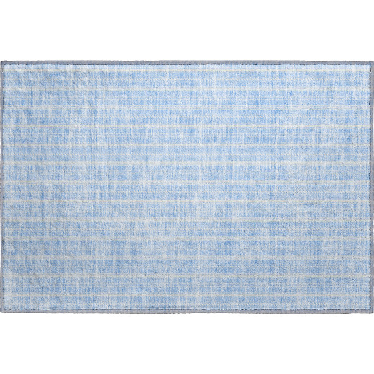Premium Machine Washable Prisco Sky Rug