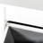 Laundry Cabinet With Handles - Easy To Move And Manage Spacious In White Color 2 Removable Liner Bags Keep Your Area Neat Construction