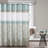 Printed And Embroidered Shower Curtain-124785402