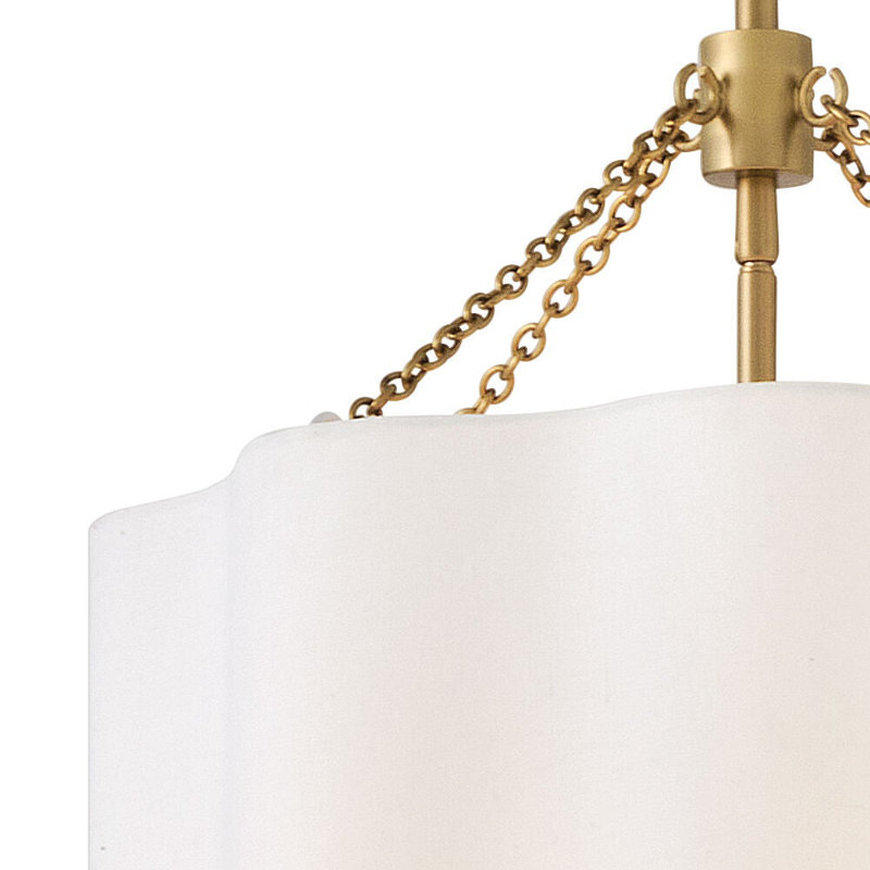 Gwen 4 - Light Pendant, Lacquered Brass