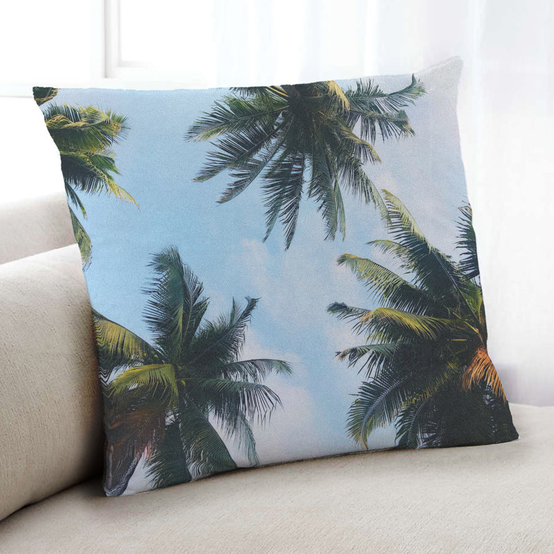 Coussin Plants Palm Tree, Synthétique
