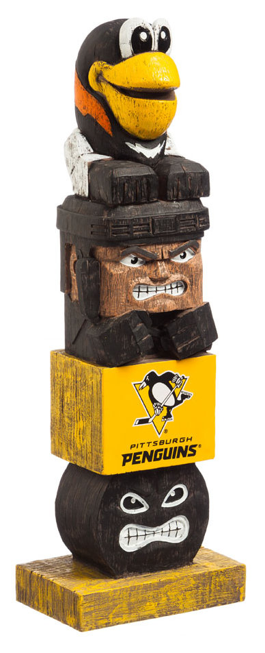 NHL Tiki Totem Statue Evergreen Flag & Garden NHL