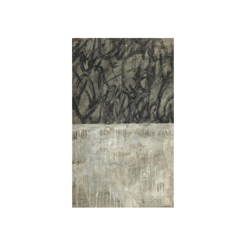 Writing On The Wall Print by Sarah Atkinson, 60" H x 36" W x 1.5" D, Glass Coat