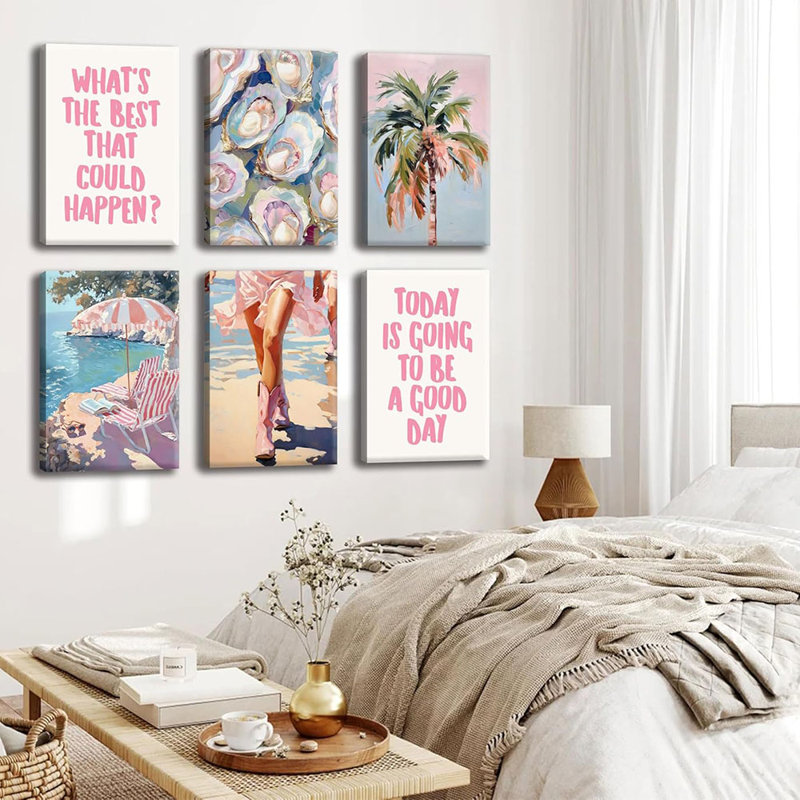 6 Piece Wrapped Canvas Print
