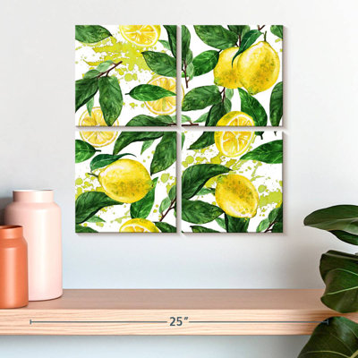 Yarlin Lemon Leaves Pattern