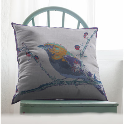 Animal Print Reversible Throw Pillow