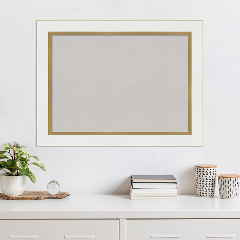 Amanti Art No Cork Plastic Bulletin Board