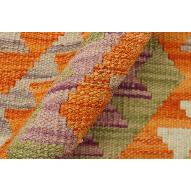 One-of-a-Kind Wetumka Hand-Knotted New Age 2'2" X 3'1" Wool Area Rug in Multicolor