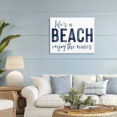 «Summer Sentiment Enjoy Waves», conception par Lettré et doublé