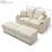 Loveseat With Ottomans, Modular Sectional Sofa