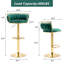 Tabouret de bar pivotant avec dossier Ginko-882844524-879315310