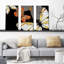 «Fly in Gold» par Jodi, reproduction d'art graphique sur toile tendue-444751301