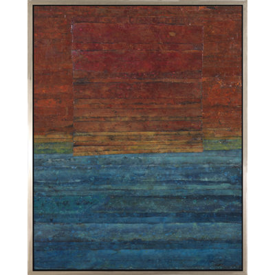 Box Horizon Framed Painting Canvas