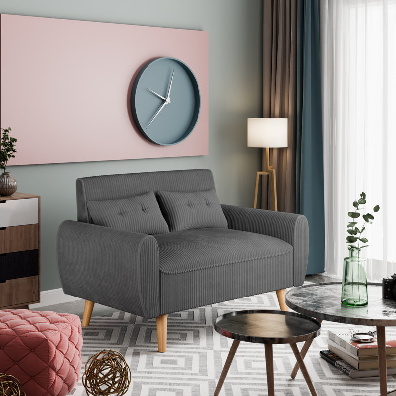 Fauteuil Bergthold, Gris foncé