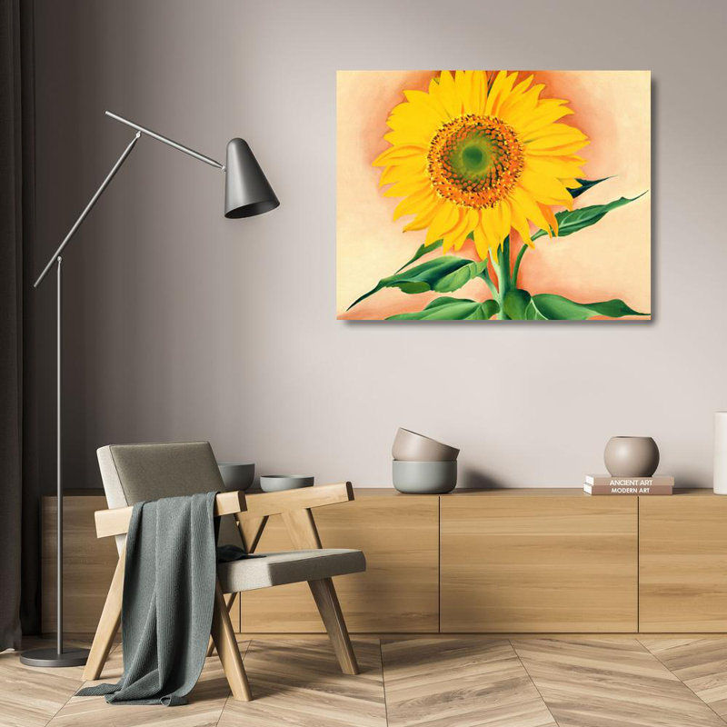 Un tournesol de Maggie, 1937, H 19 po x l 24 po