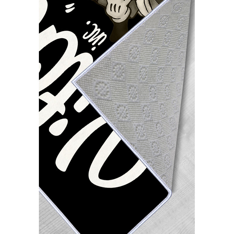 Fashionable Hall Carpet, 3D Digital Print, 3.3 x 6.6 ft | 100% Polyester, 650 g/m², Pile Height: 0.3 in | Non-Slip PVC Dot Underside, Machine Washable, Ideal for Entryways & Living Rooms, Easy Care & Durable