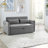 3-In-1 Velvet Sleeper Sofa Bed-97699041