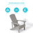 Armenio Outdoor Adirondack Chair-1156366555