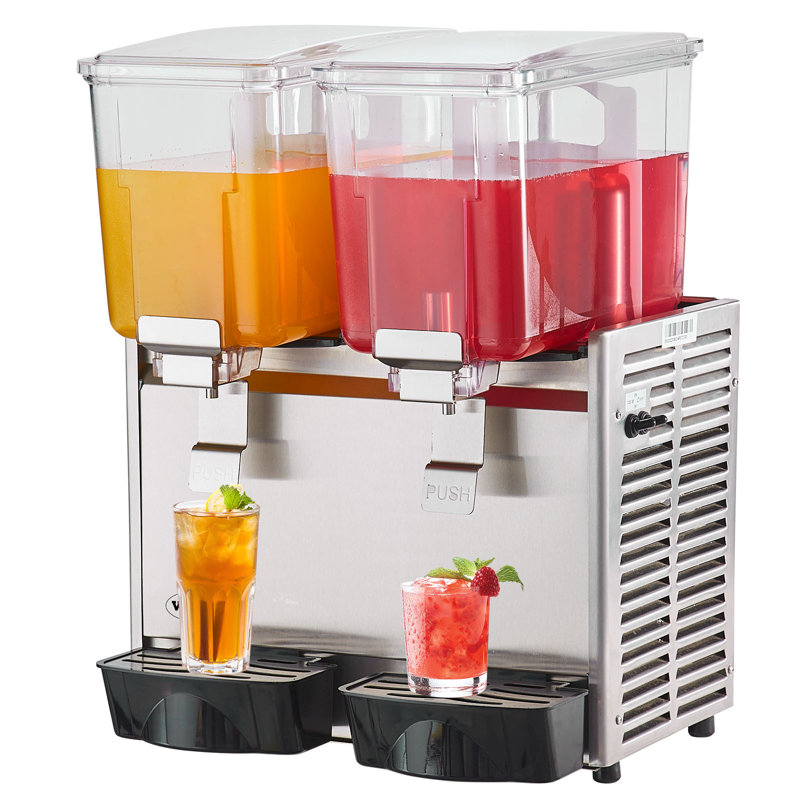 Distributeur de boissons doubles VEVOR pour boissons froides, 6,4 gallons