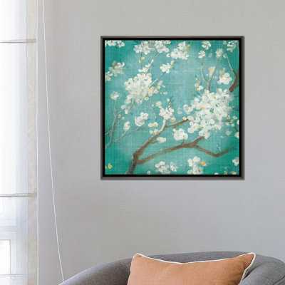 "White Cherry Blossoms I" par Danhui nai, reproduction d’art