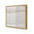 Polished Gold Single Picture Framed Paper