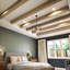 Poutre de plafond en faux bois à 3 côtés (poutre en U)-95689729-95689697