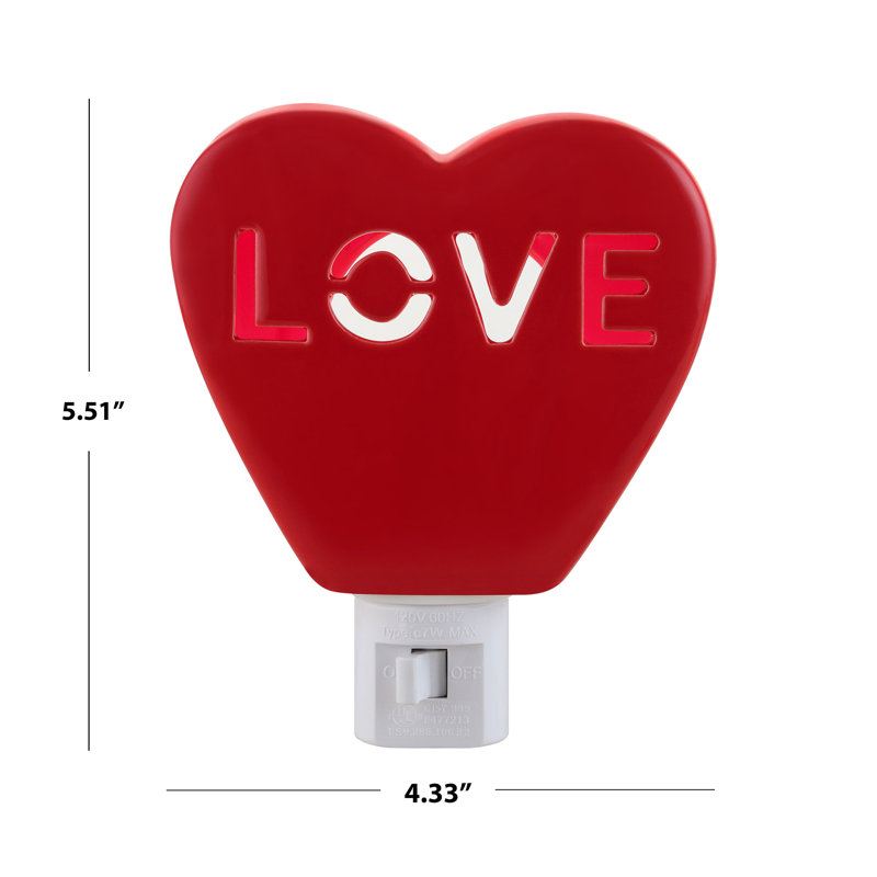 Heart Love Night Light