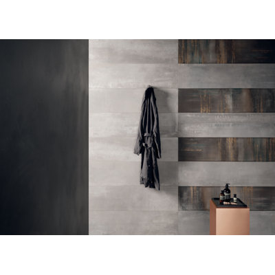 Eternal 12" x 48" Porcelain Concrete Look Wall & Floor Tile