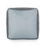 Repose-pieds rectangulaire en similicuir Bambo, gris