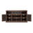 Embossed Pattern TV Stand, TV and Media Console with Open and Closed Storage Space,Entertainment Center