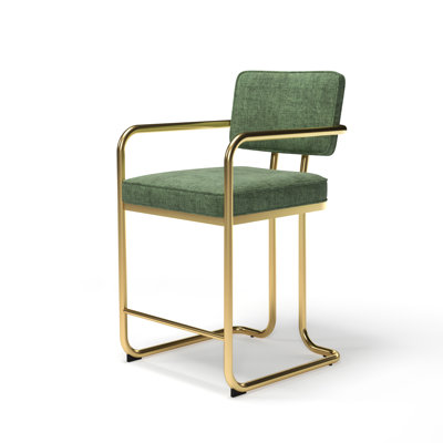 Prohibition Series Barstool With Arms By RAM Game Room