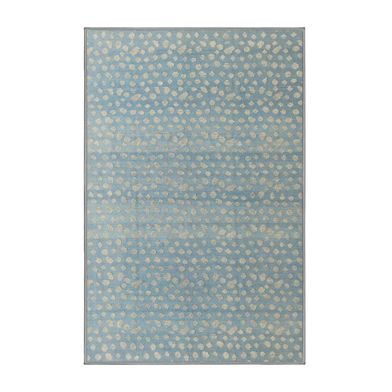 Abstract Indoor Rug, Rectangle 7' x 9'