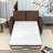 Raqual Pull Out Sofa Bed with Twin Memory Mattress-1815464463