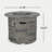 Outdoor 32-inch round propane fire pit