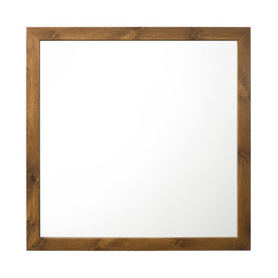 Mirror, Oak Finish