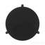 Table basse ronde en bois, noire-869756559