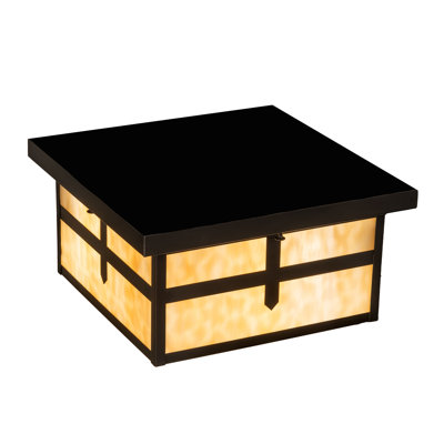 Plafonnier encastré 2 lumières 16,75 po