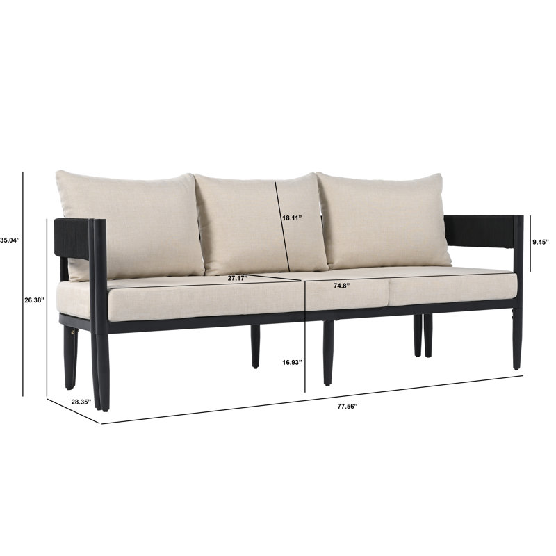 Outdoor 12 - Piece Conversation Set, Taupe